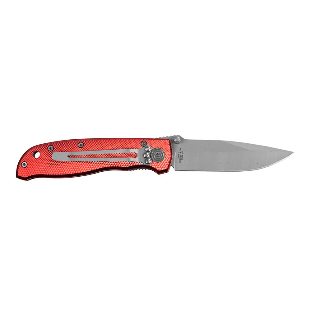 Sarge Knives Red Diamond Folding Knife 3-1/4" Drop Point Blade Red Picture of Sarge Knives SARGE RED DIAMOND - LINER LOCK FOLDER