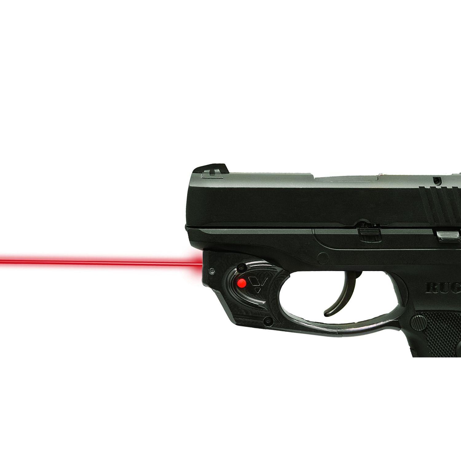 Viridian E Series Red Laser Sight for Ruger LCP Black Picture of Viridian Green Laser Viridian Essential Red Laser Sight for Ruger LCP Non-ECR