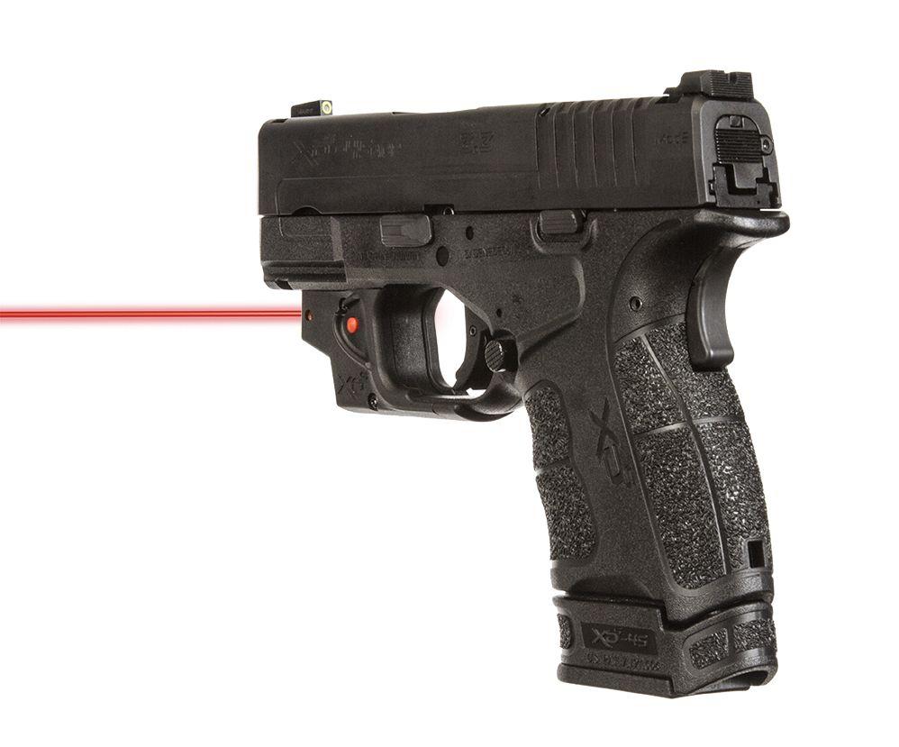 Viridian E Series Red Laser Sight for Springfield XDS/XDS Mod 2 Black Picture of Viridian Green Laser Viridian Essential Red Laser Sight for Springfield XDs Non ECR Retail Box