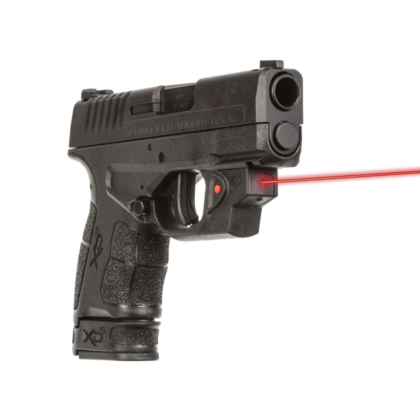 Viridian E Series Red Laser Sight for Springfield XDS/XDS Mod 2 Black Picture of Viridian Green Laser Viridian Essential Red Laser Sight for Springfield XDs Non ECR Retail Box