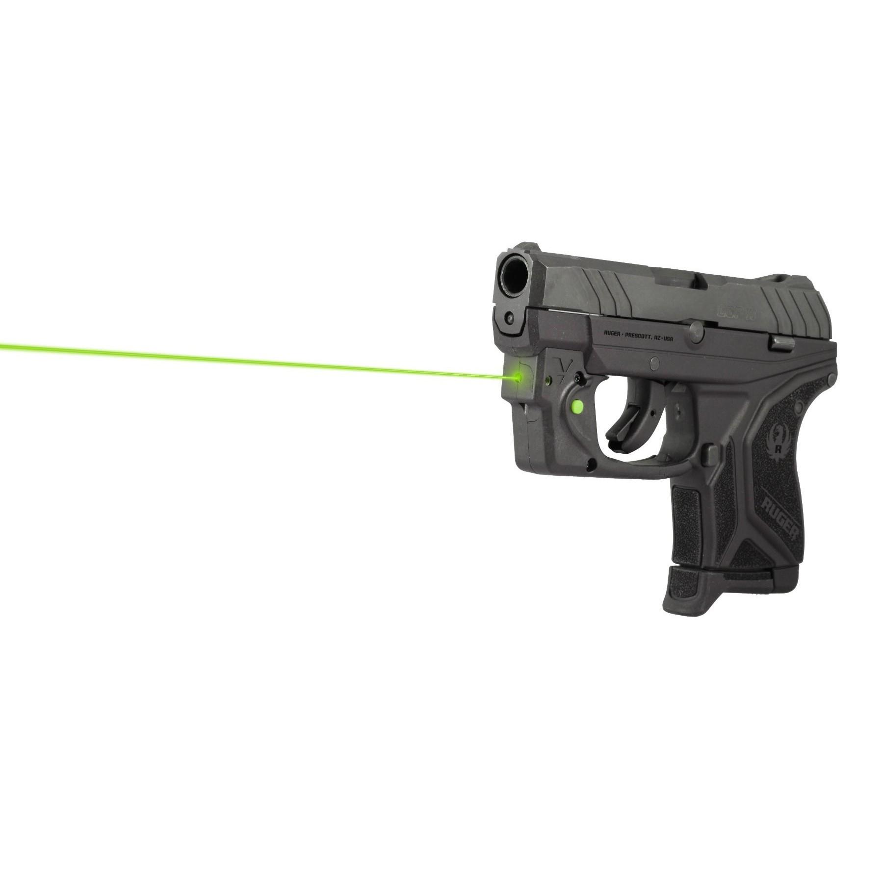Viridian E Series Green Laser Sight for Ruger LCPII Black Picture of Viridian Green Laser Viridian Essential Green Laser Sight for Ruger LCPII Retail Box