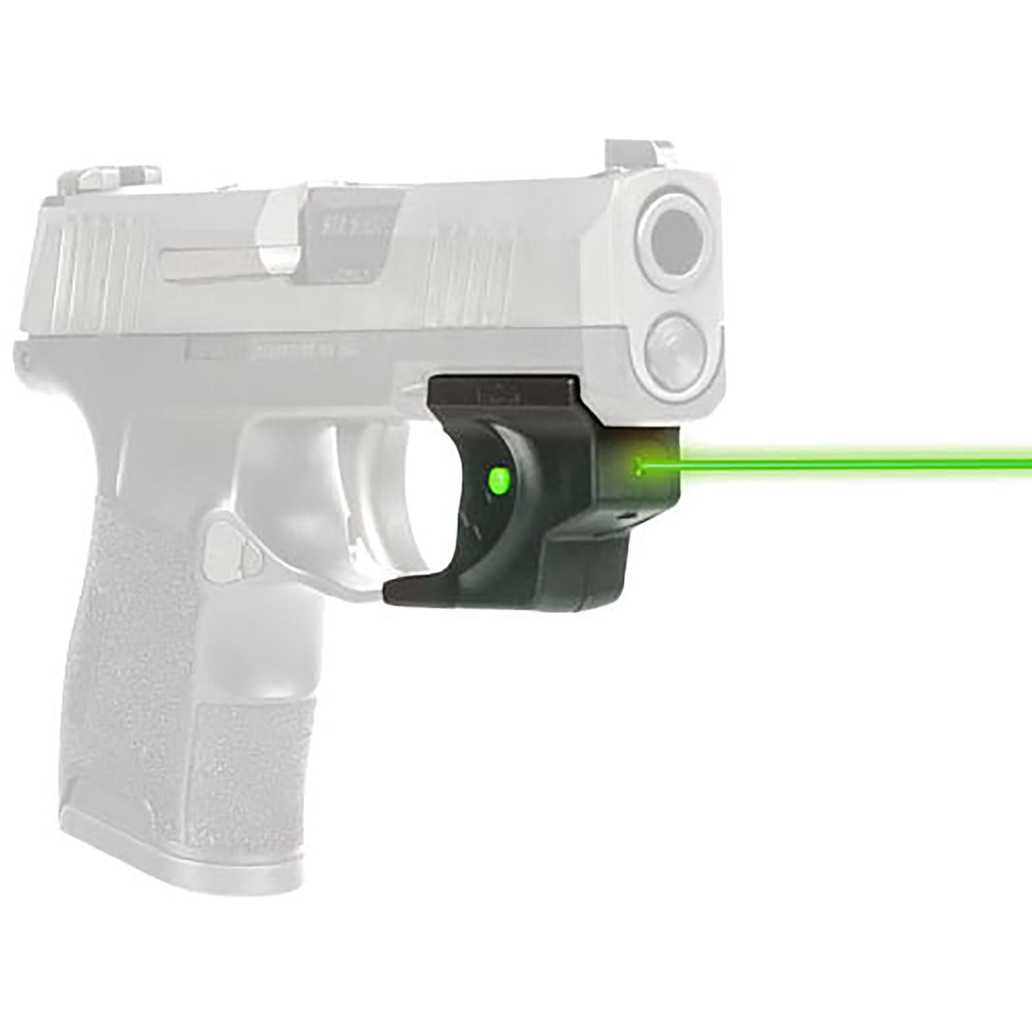 Viridian E Series Green Laser Sight for Sig Sauer P365 Black Picture of Viridian Green Laser Viridian E Series Green Laser Black Sig P365