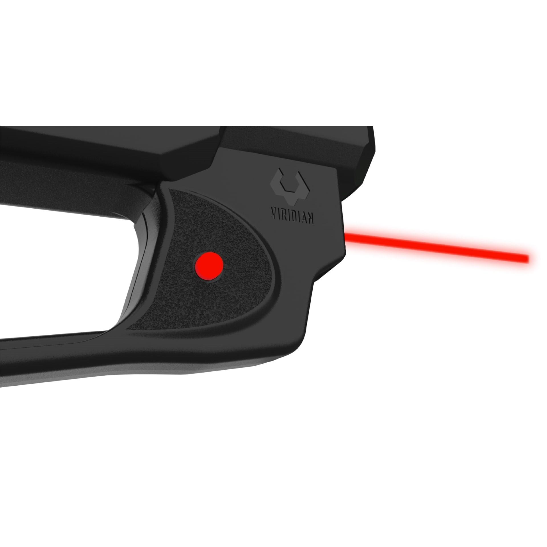 Viridian Essential Red Laser Sight for Ruger MAX-9 Picture of Viridian Green Laser Viridian E Series Red Laser Black Ruger MAX-9
