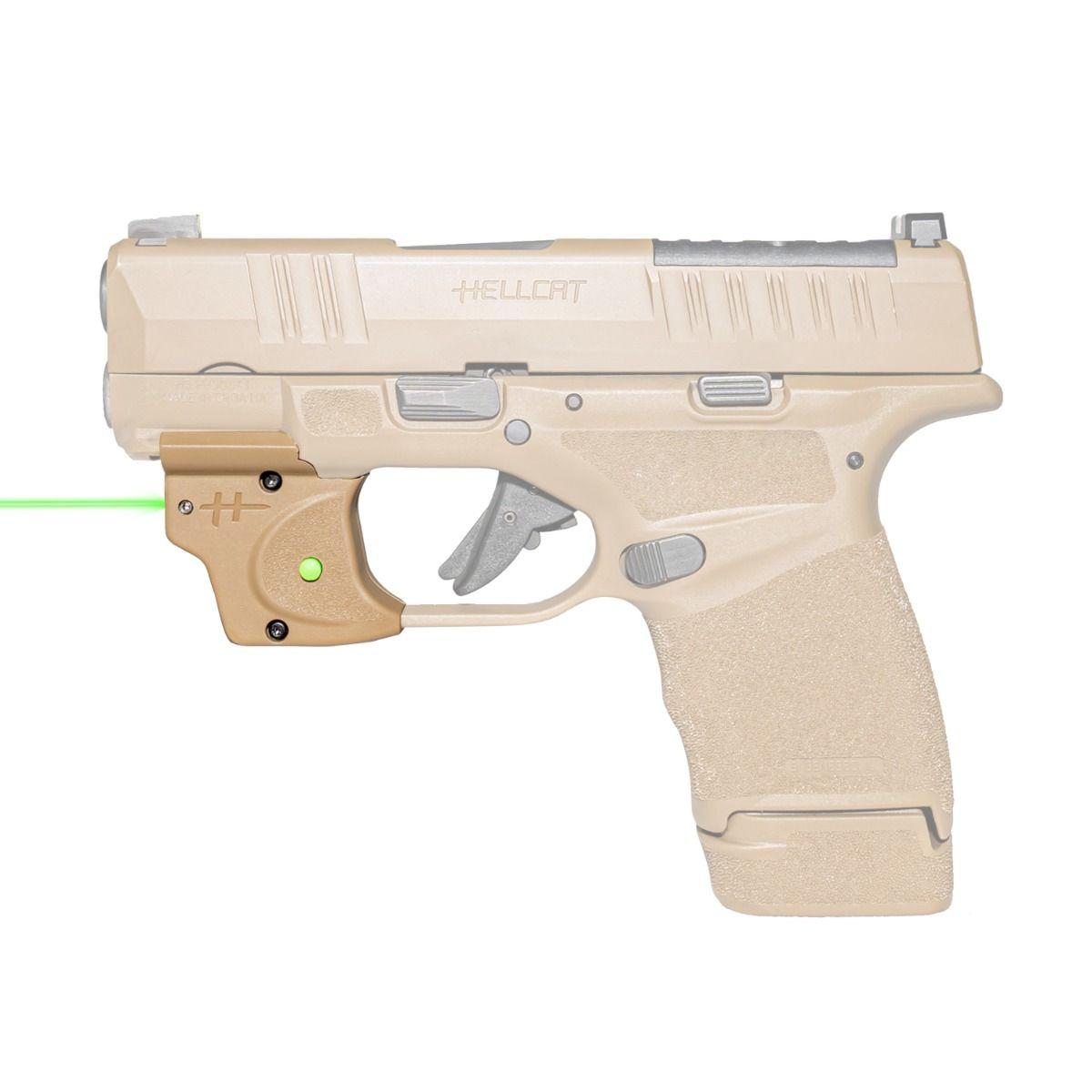 Picture of Viridian Green Laser Viridian E Series Green Laser FDE Springfield Hellcat