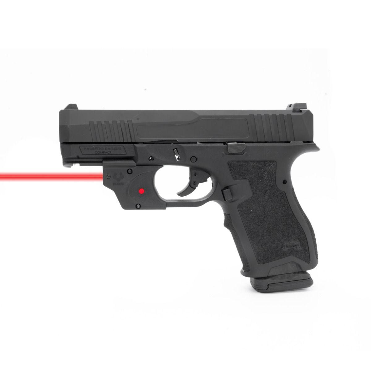 Viridian Essential Red Laser Sight for PSA Dagger Picture of Viridian Green Laser Viridian E Series Red Laser Black PSA Dagger