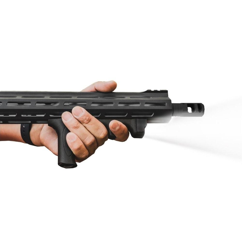 Viridian 4LUX Close Quarters Grip Weapon Light 400 Lumen Black Ergonomic Grip M-LOK Mount Picture of Viridian Green Laser Viridian 4LUX Close Quarters Light 400 Lumen Black Ergonomic Grip M-LOK Mnt