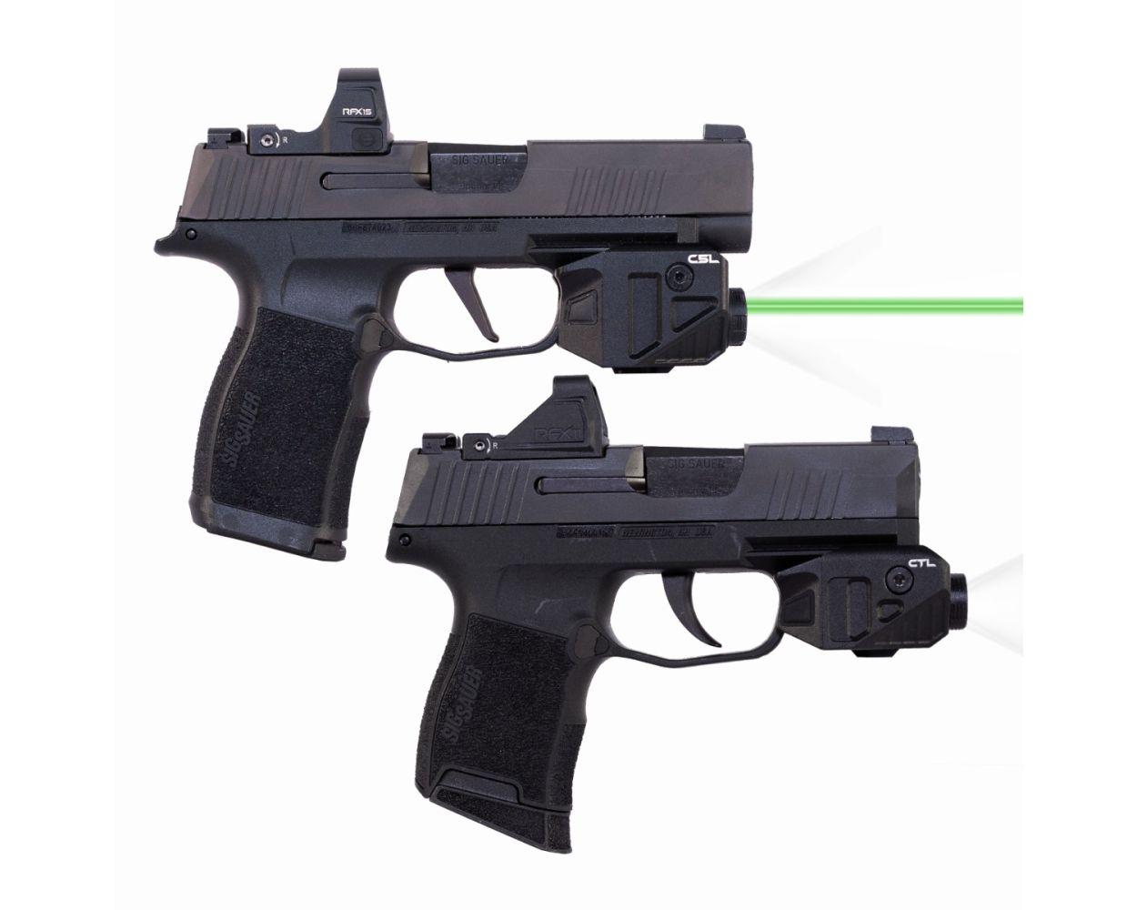 Viridian Custom C5L for Sig P365 GRN Laser and 550 Lumen Tactical Light w SAFECharge Picture of Viridian Green Laser Viridian Custom C5L for Sig P365 GRN Laser and 550 Lumen Tactical Light