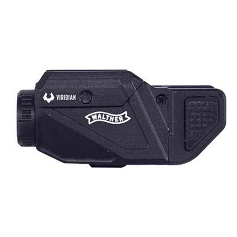 Viridian CTL Custom Tactical Weapon Light for Walther 580 Lumens includes SafeCharge Picture of Viridian Green Laser Viridian CTL Custom for Walther 600 Lumens includes SafeCharge