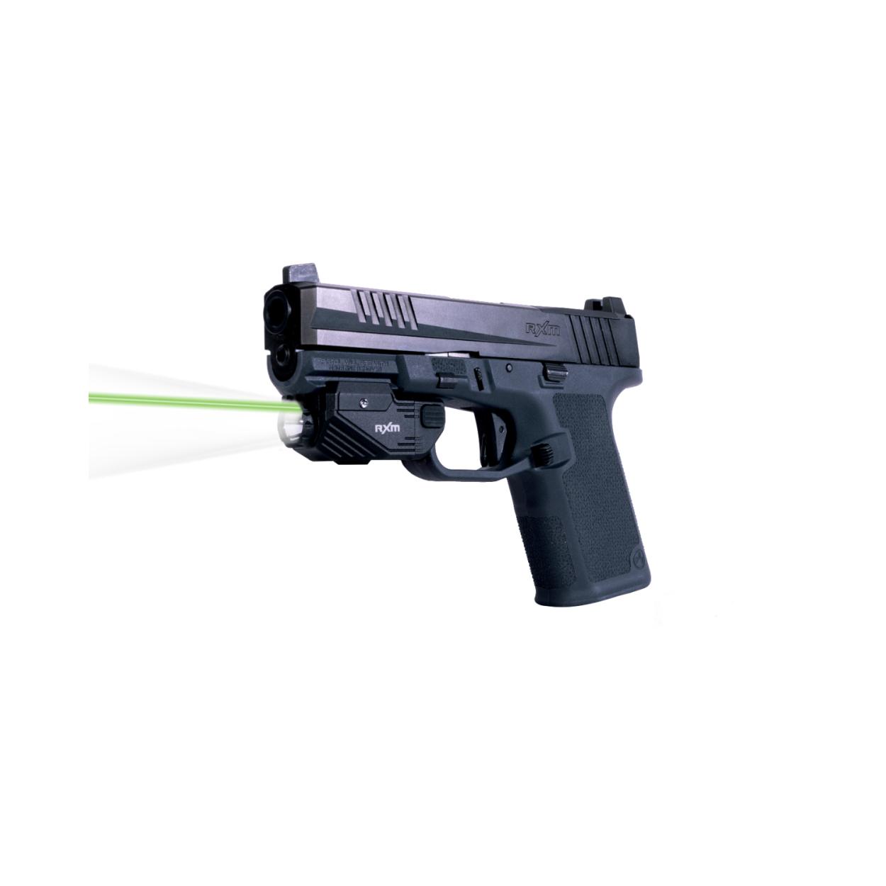 Viridian C5L Custom Ruger RXM Green Laser 580 Lumen Light - Rechargeable Black Picture of Viridian Green Laser Viridian C5L Custom Ruger RXM Green Laser 580 Lumen Light Rechargeable Blk