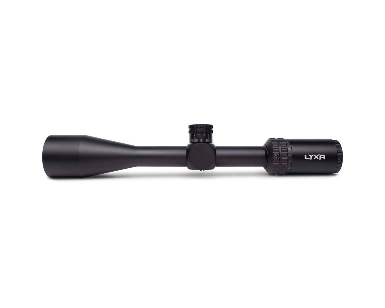 EXCLUSIVE Viridian LYXA Rifle Scope 4-16x44 1" SFP BDC MOA Non-Illum Black Picture of Viridian Green Laser Viridian LYXA Rifle Scope 4-16x44 1" SFP BDC MOA Non-Illum