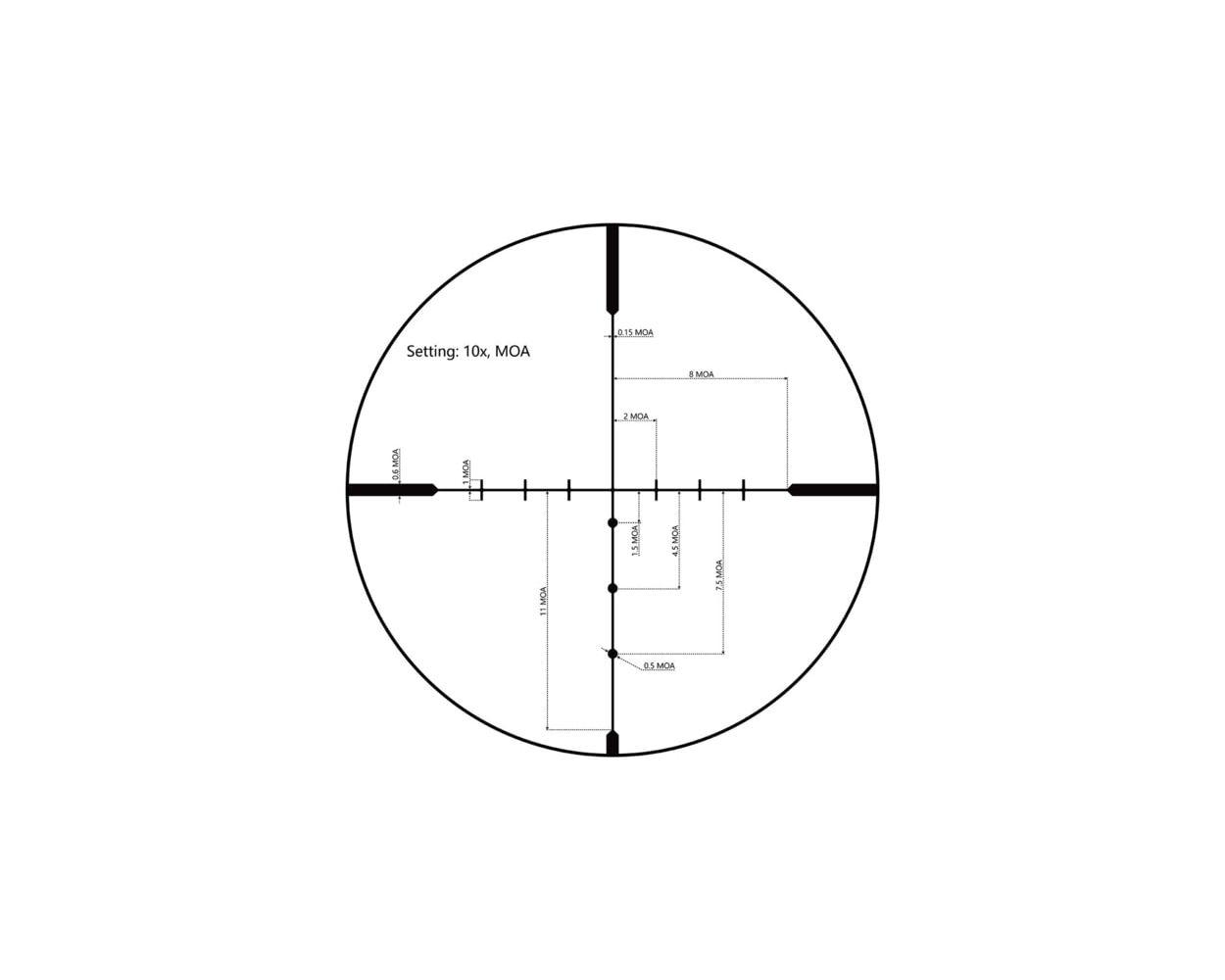 EXCLUSIVE Viridian LYXA Rifle Scope 4-16x44 1" SFP BDC MOA Non-Illum Black Picture of Viridian Green Laser Viridian LYXA Rifle Scope 4-16x44 1" SFP BDC MOA Non-Illum