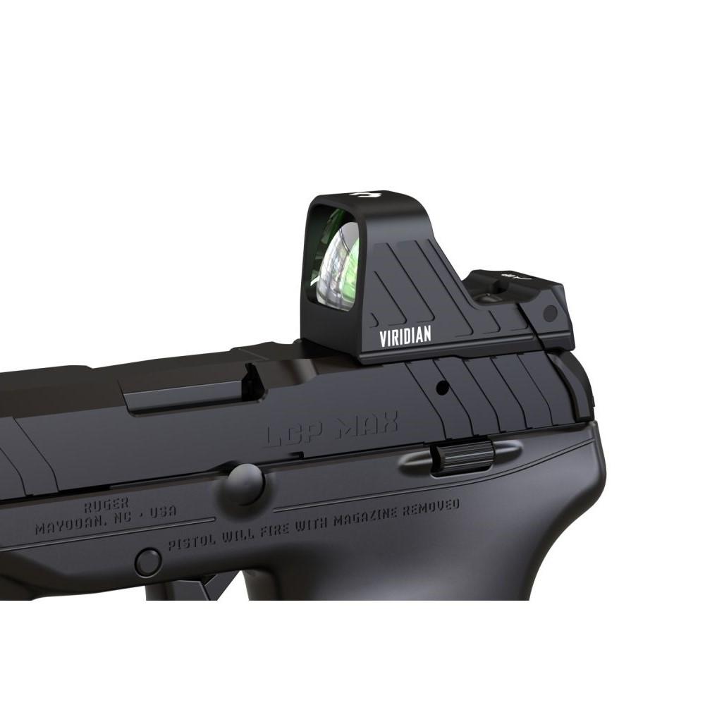 Viridian RFX11 1x16 Micro Grn Dot SHIELD Mount Ptrn Polymer Black Picture of Viridian Green Laser Viridian RFX11 1x16 Micro Grn Dot SHIELD Mount ptrn Polymer Blk