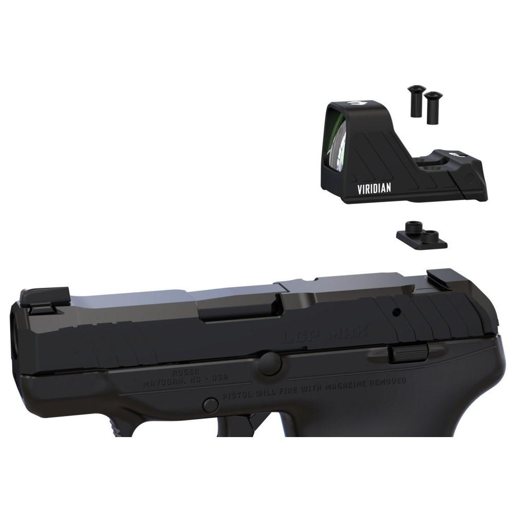 Viridian RFX11 1x16 Micro Grn Dot SHIELD Mount Ptrn Polymer Black Picture of Viridian Green Laser Viridian RFX11 1x16 Micro Grn Dot SHIELD Mount ptrn Polymer Blk