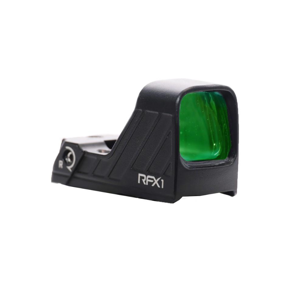 Viridian RFX11 1x16 Micro Grn Dot SHIELD Mount Ptrn Polymer Black Picture of Viridian Green Laser Viridian RFX11 1x16 Micro Grn Dot SHIELD Mount ptrn Polymer Blk
