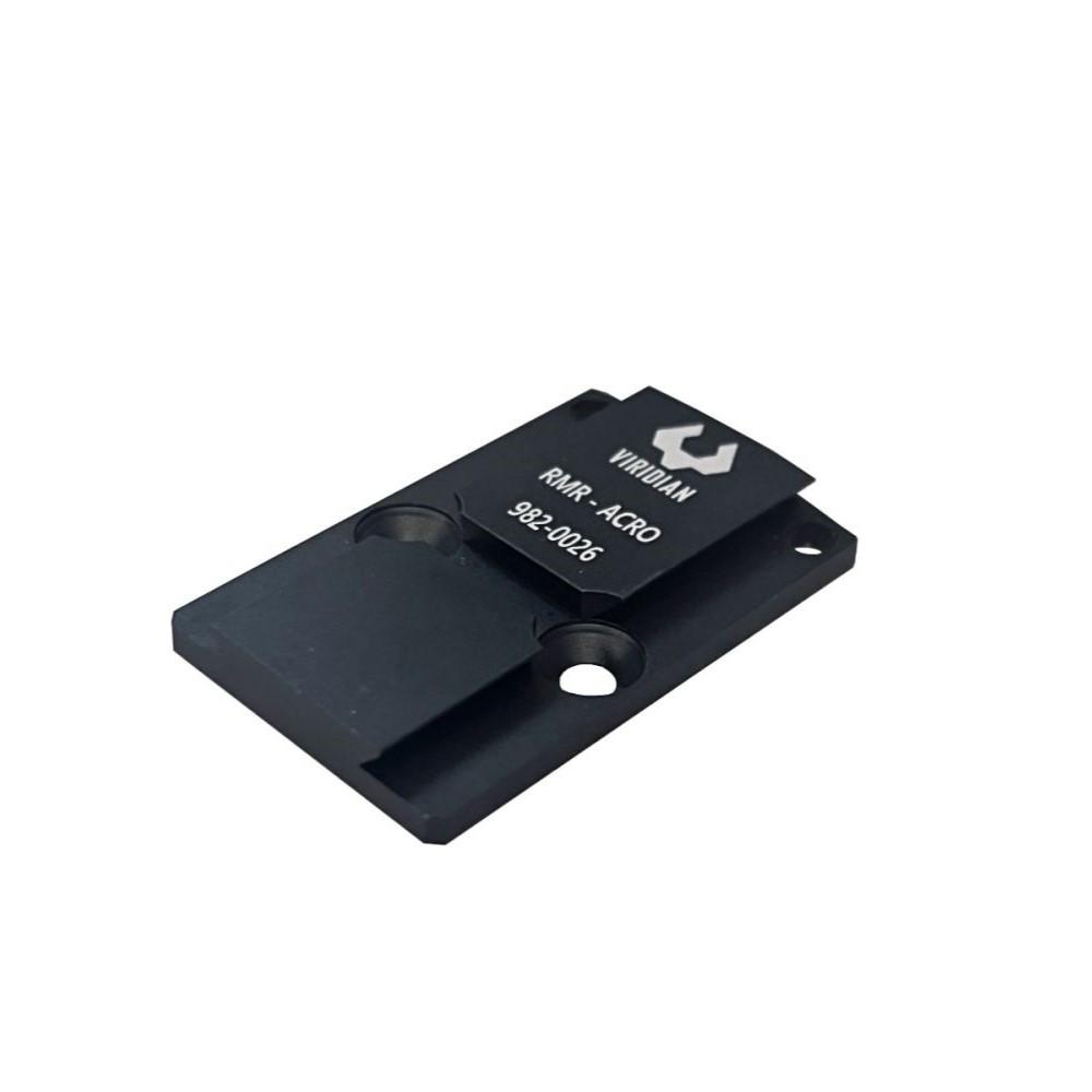 Viridian RFX 45 RMR Mounting Adapter Black Picture of Viridian Green Laser Viridian RFX 45 RMR Mounting Adapter