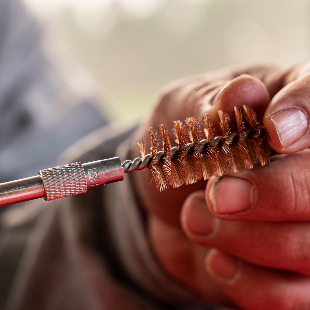 Shooters Choice 12 ga Shotgun Cleaning Kit with Aluminum Rod Picture of Shooters Choice LLC Shooters Choice 12ga Shotgun Gun Rod Cleaning Kit (Aluminum)