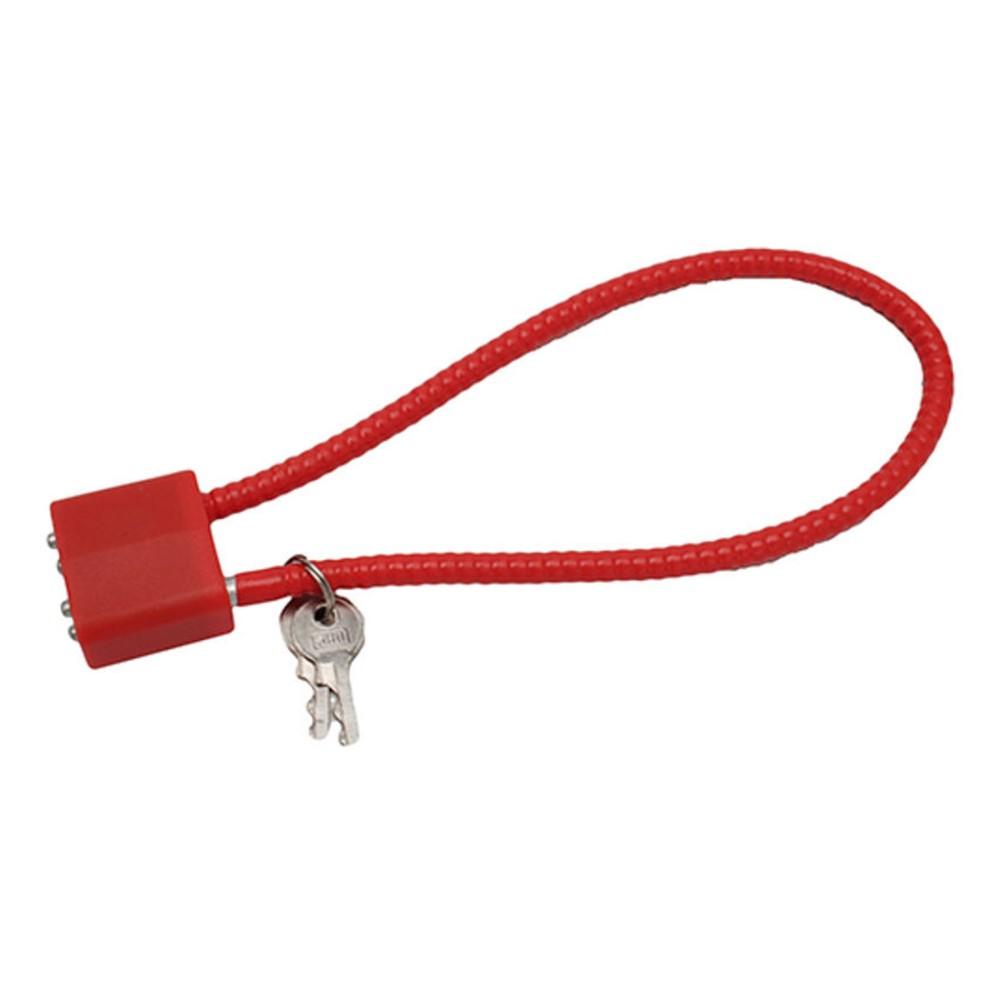 DAC Technologies 15" Cable Lock CA DOJ Approved Bulk Picture of Dac Technologies 15" CA DOJ Approved Cable Lock in Bulk
