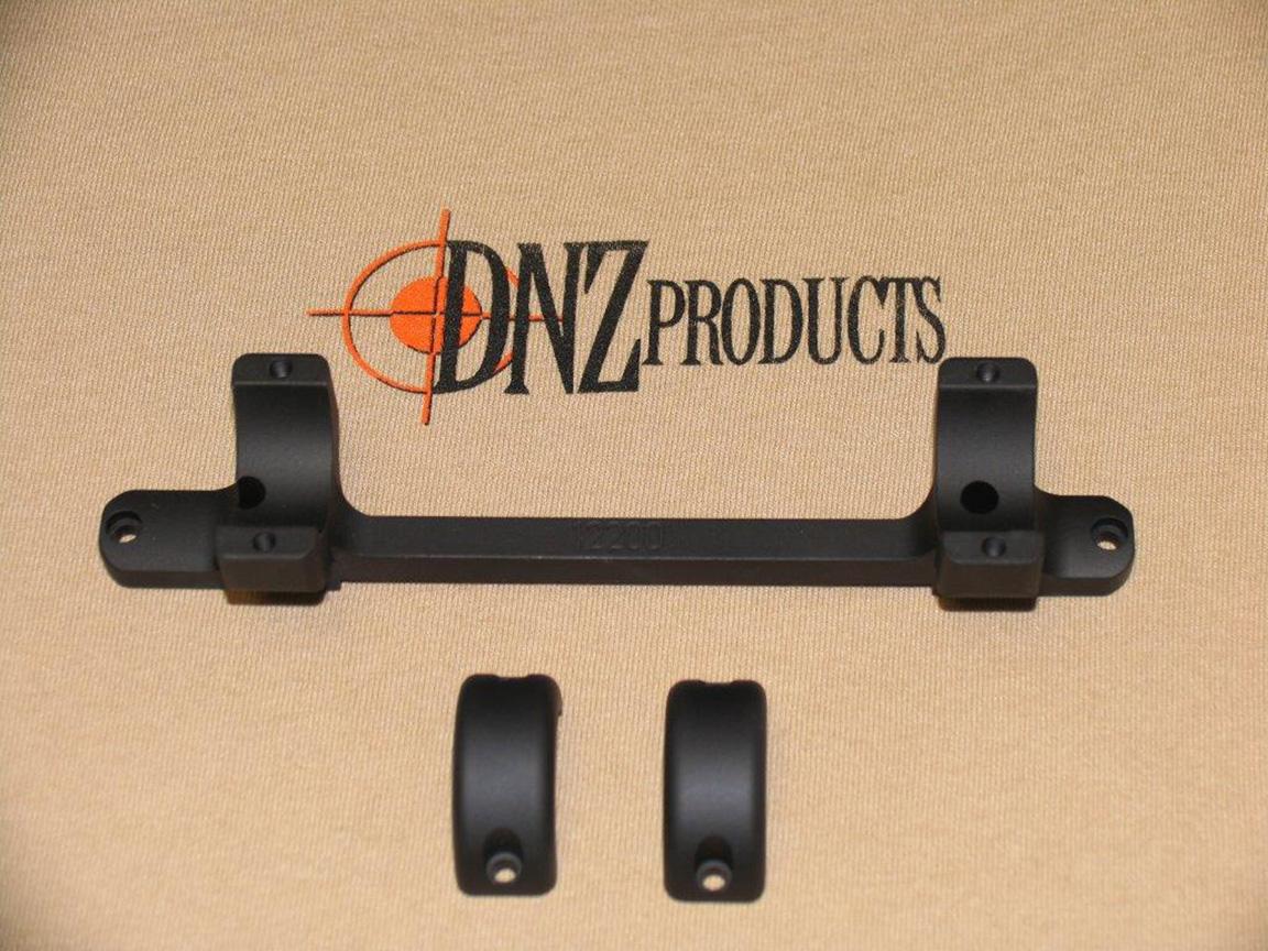 DNZ Products Savage LA Round Receivers 30mm High Black Picture of Dnz Products Llc SAVAGE LA ROUND RECEIVERS 30MM HIGH BLK