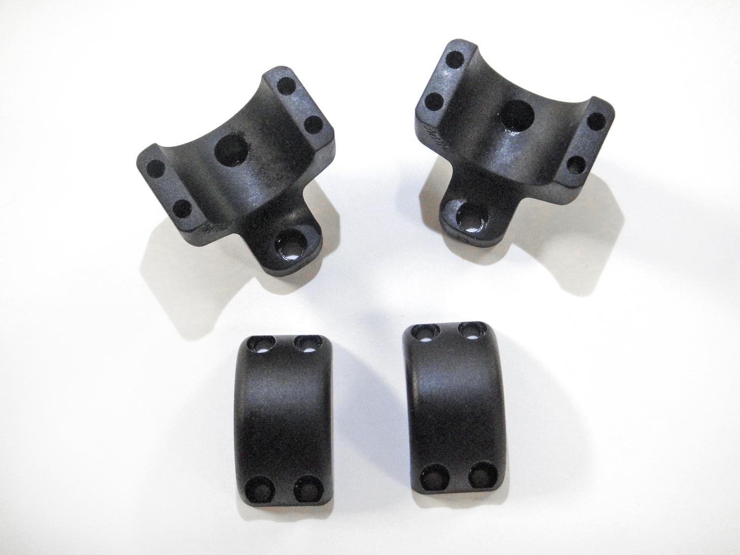 DNZ Game Reaper 2 Scope Rings Browning A-Bolt 3 / Savage All Round 1" Medium (4 screw) Black Picture of Dnz Products Llc DNZ Game Reaper 2 Browning ABolt 3- 1in Medium (4 screw) Black