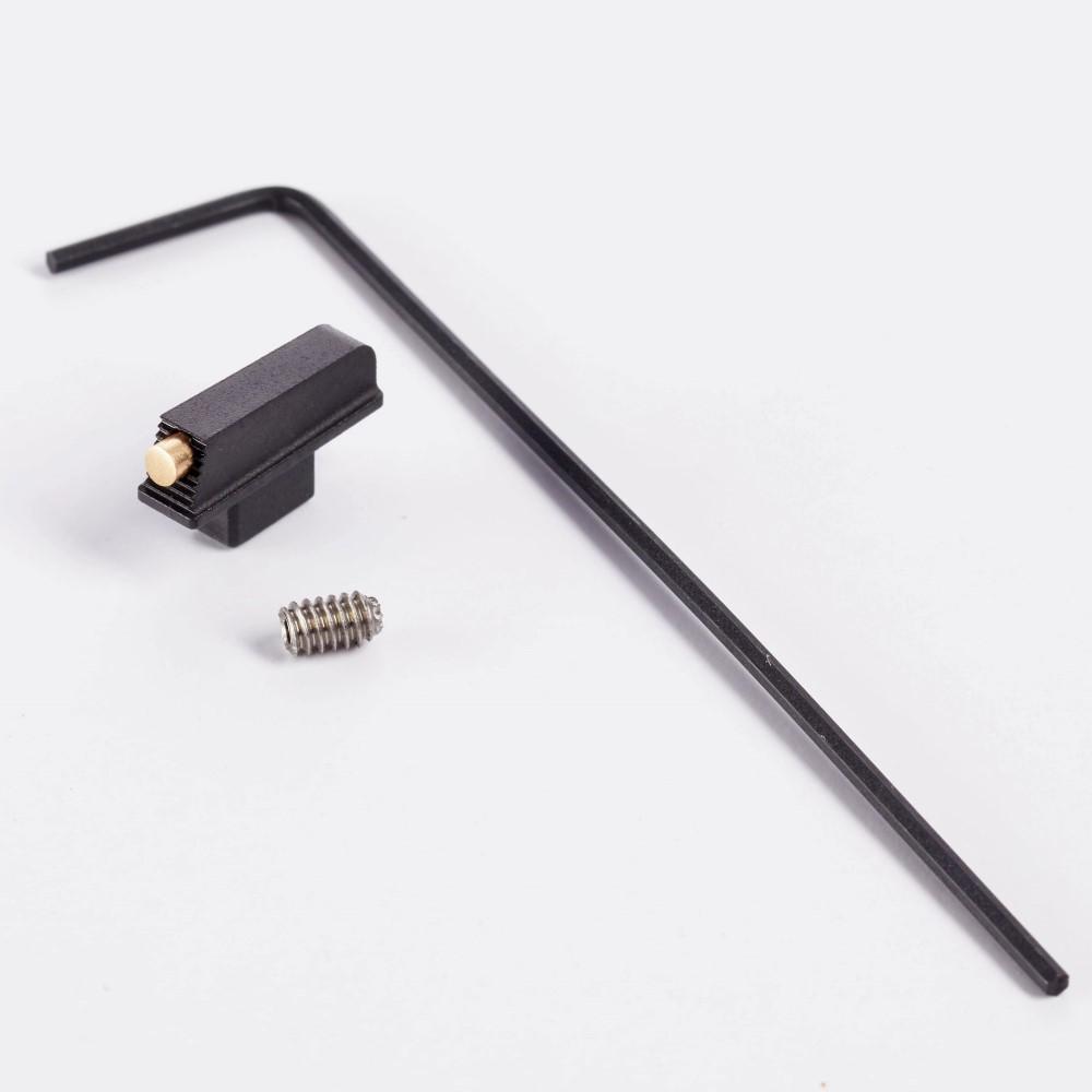 Wilson Combat Front Sight for Colt 2020 Python/Anaconda Gold Bead .180" Picture of Wilson Combat Colt Python/Anaconda Front Snag-Free Gold Bead .180in