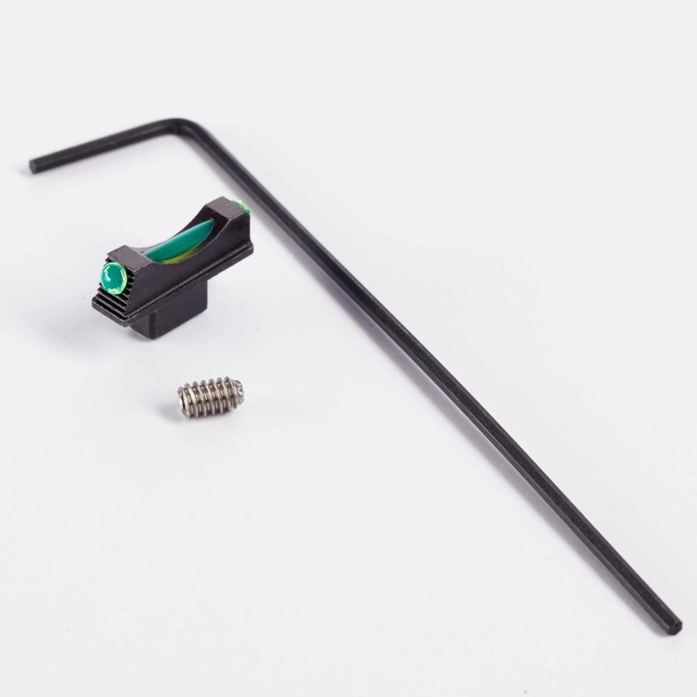 Wilson Combat Front Sight for Colt 2020 Python/Anaconda Green Fiber Optic .180" Picture of Wilson Combat Colt Python/Anaconda Front Snag-Free Green Fiber Optic .180in