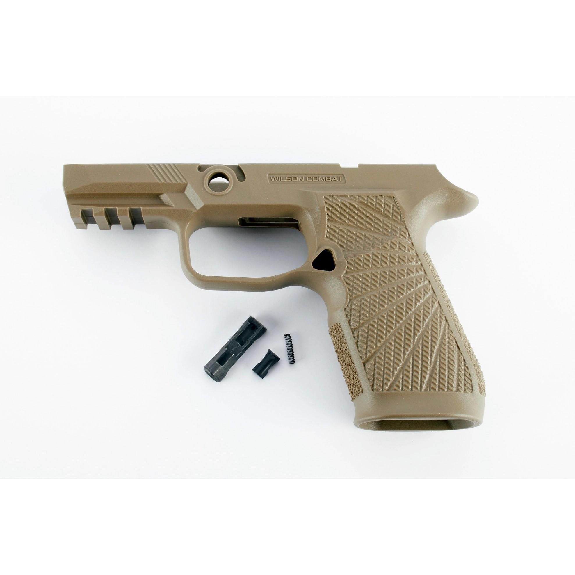 Wilson Combat Grip Module Carry II for Sig Sauer P320 No Manual Safety - Tan Picture of Wilson Combat Wilson Combat Grip Module WCP320 Carry II No Manual Safety Tan