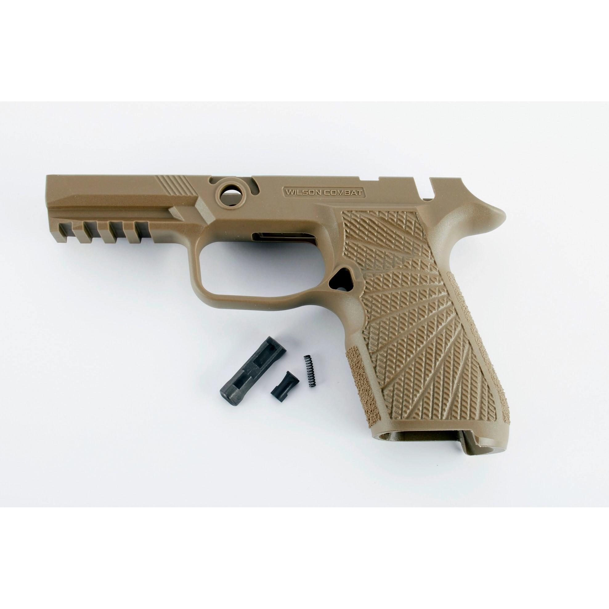 Wilson Combat Grip Module for Sig Sauer P320 Compact Manual Safety Tan Picture of Wilson Combat Wilson Combat Grip Module WCP320 Compact Manual Safety Tan