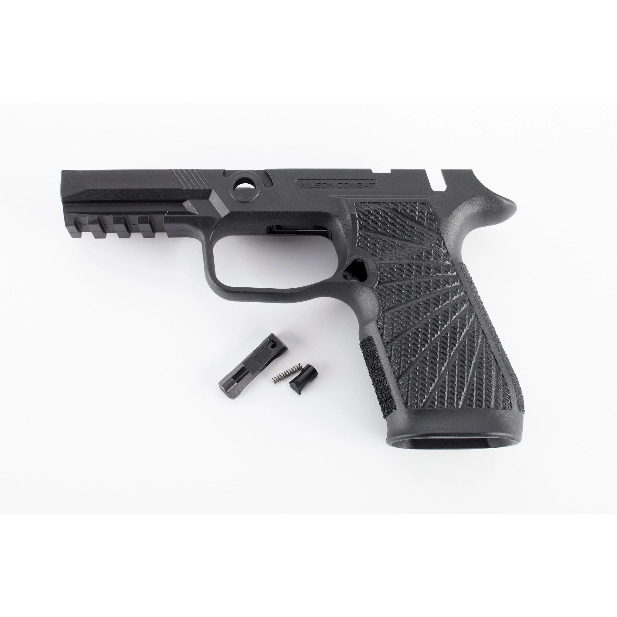 Wilson Combat Grip Module for Sig Sauer P320 Carry Manual Safety Black Picture of Wilson Combat Wilson Combat Grip Module WCP320 Carry Manual Safety Black