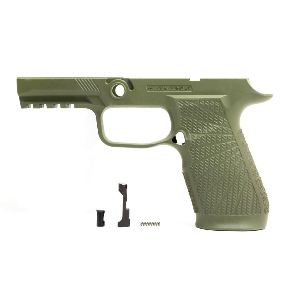 Wilson Combat Grip Module for Sig P320 Carry No Manual Safety Green Picture of Wilson Combat Grip Module WCP320 Carry No Manual Safety Green