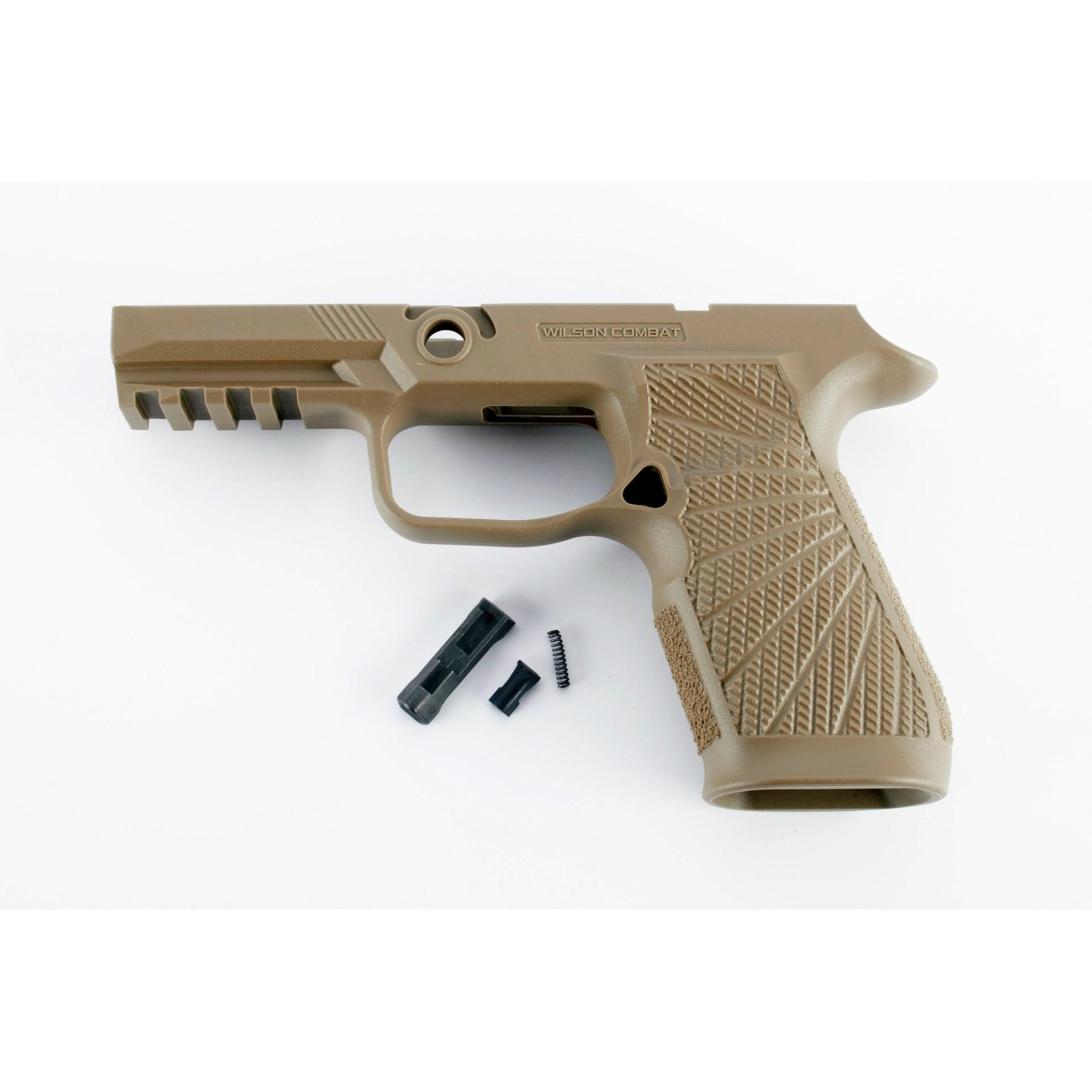Wilson Combat Grip Module Sig Sauer P320 Carry No Manual Safety Tan Picture of Wilson Combat Wilson Combat Grip Module WCP320 Carry No Manual Safety Tan