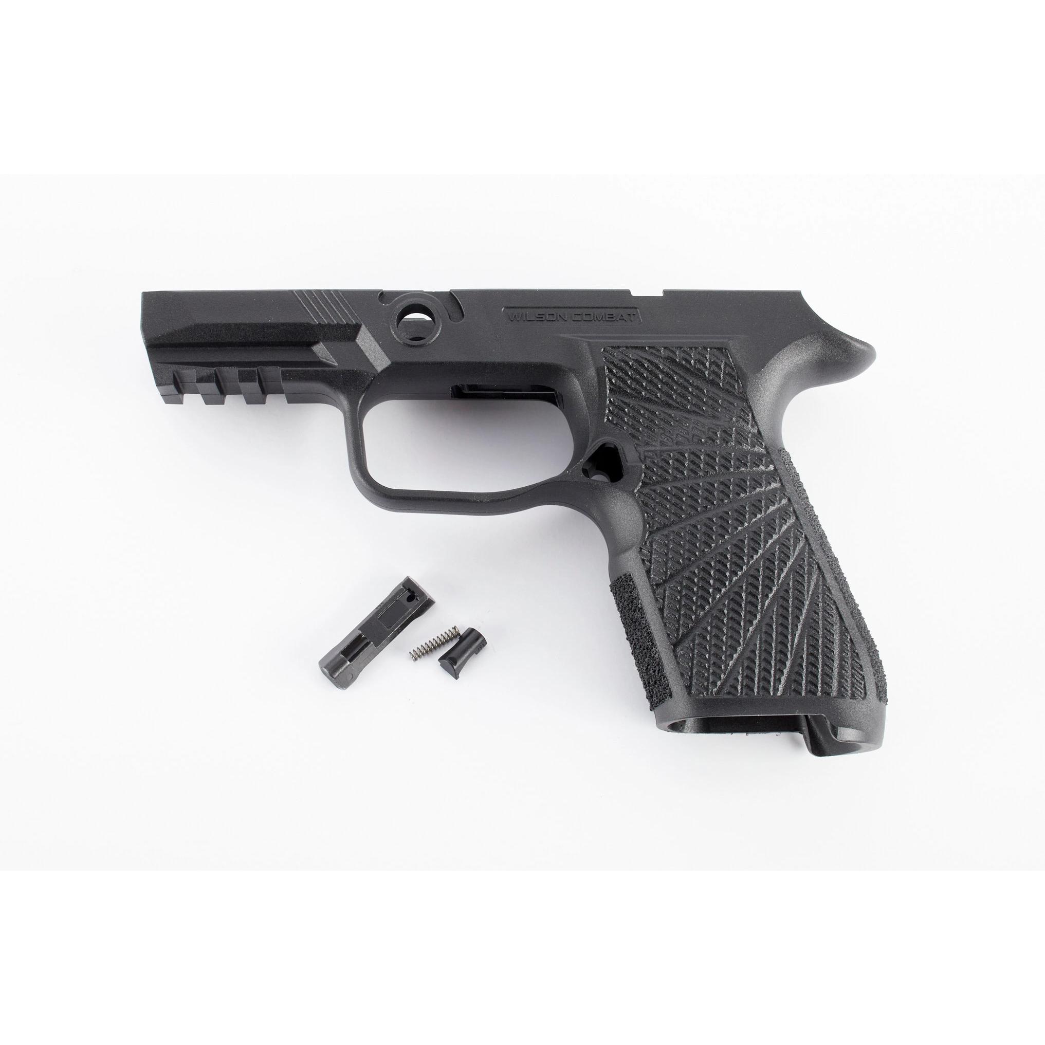 Wilson Combat Grip Module for Sig Sauer P320 X-Compact No Manual Safety - Black Picture of Wilson Combat Wilson Combat Grip Module WCP320 X-Compact No Manual Safety Black