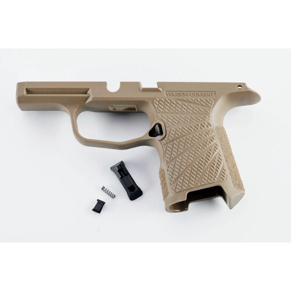 Wilson Combat Grip Module for P365 No Manual Safety Tan Picture of Wilson Combat Grip Module WCP365 No Manual Safety Tan