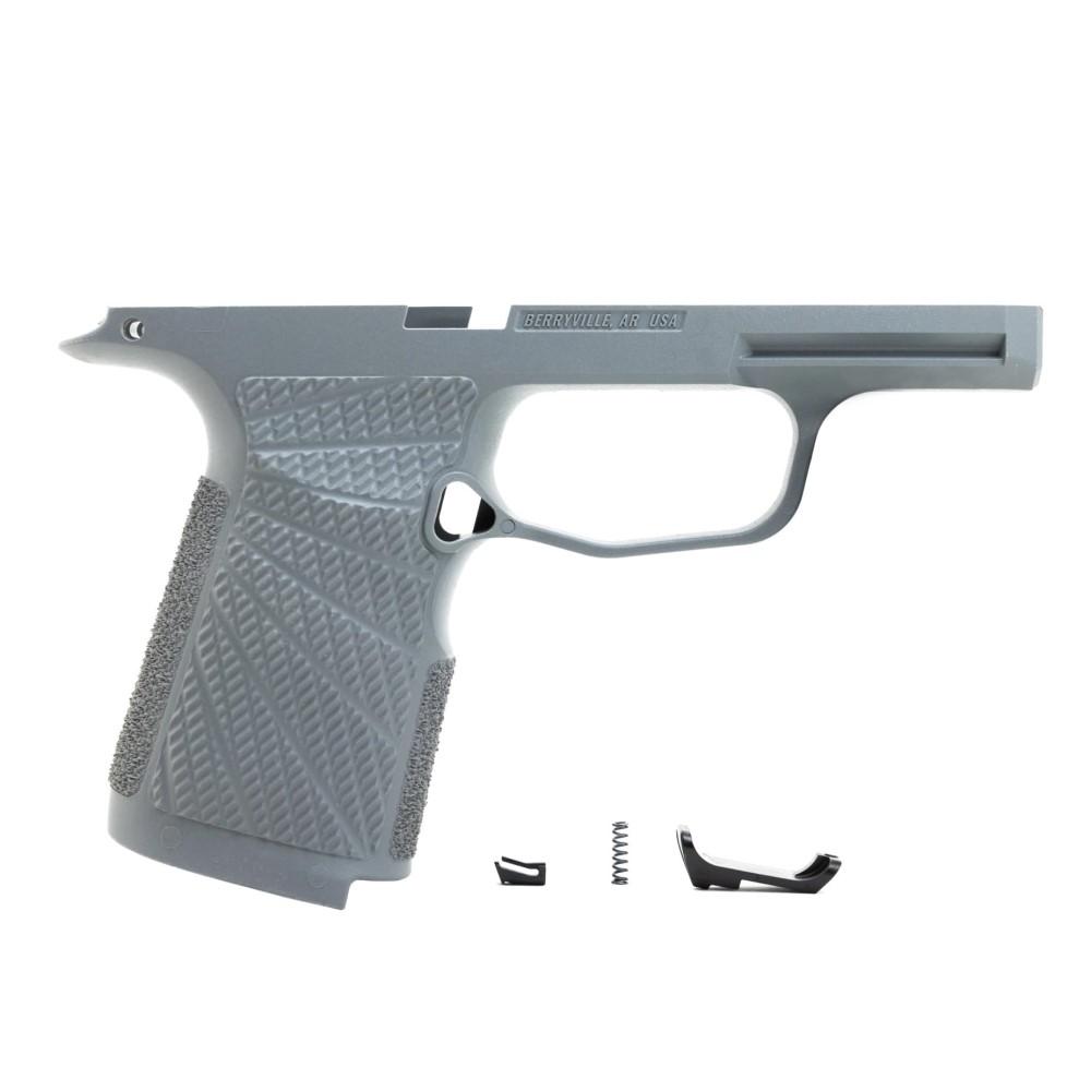 Wilson Combat Grip Module for P365 XL No Manual Safety Grey Picture of Wilson Combat Grip Module WCP365 XL No Manual Safety Gray