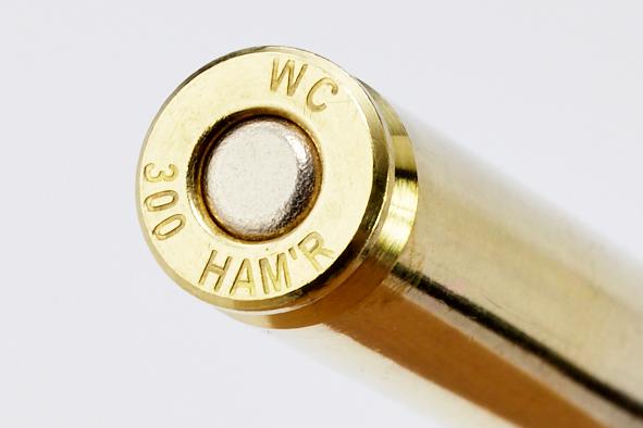 Wilson Combat Speer Hot Core HAM'R Rifle Ammunition .300 HAM R 130gr SP 2510 fps 20/ct Picture of Wilson Combat 300 HAM R | 130gr Speer HAM'R Hot-Core 2510 FPS - 18in Barrel | 20/Box