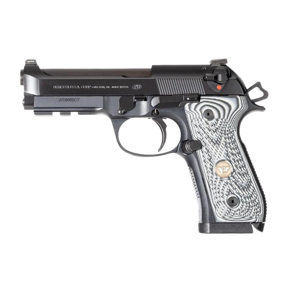 Wilson Combat Beretta 92G Centurion Tactical Handgun 9mm Luger 17rd (2) and 20rd (1) Magazines 4.25" Barrel Black Picture of Wilson Combat WILSON COMBAT BERETTA 92G CENTURION TACTICAL 9MM