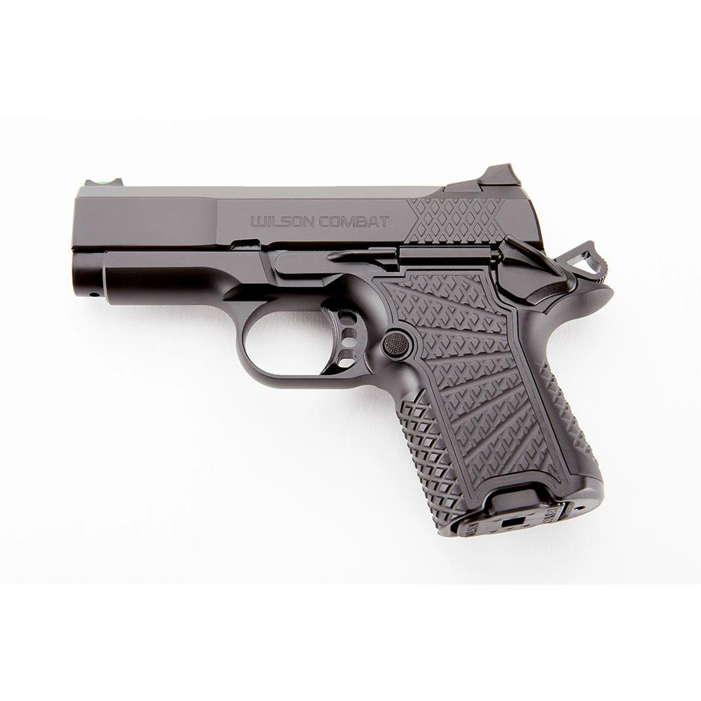 Wilson Combat SFX9 Double-Stack Sub-Compact Handgun 9mm Luger 10rd Magazines (2) 3.25" Barrel Black Non-Lightrail Frame Ambidextrous Safety Picture of Wilson Combat Wilson Combat SFX9 X-Tac Non-Lightrail 3.25" AMBI Blk 9mm 1-10rd/1-15rd Mag