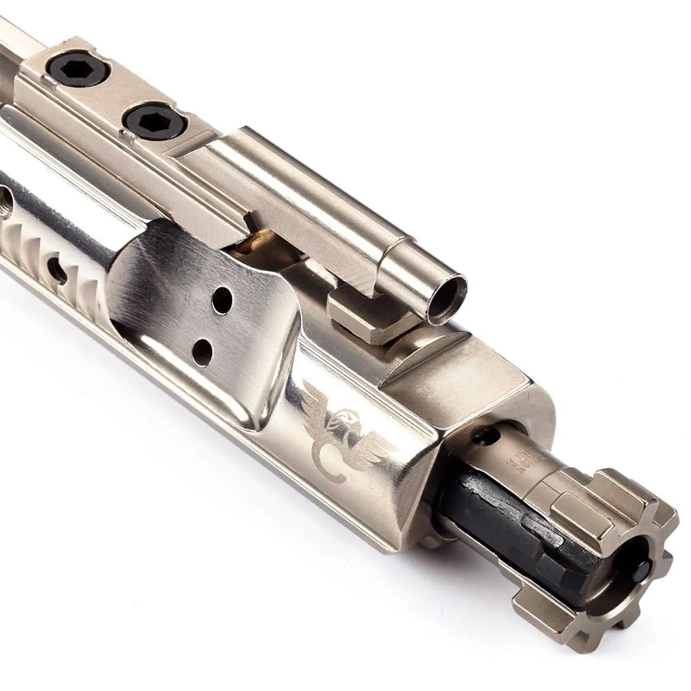 Wilson Combat AR-15/M16 Bolt Carrier Assembly 5.56 NATO Nickel Picture of Wilson Combat Wilson Combat BOLT CARRIER AR-15/M16 5.56 NATO POLISHED NICKEL BORON