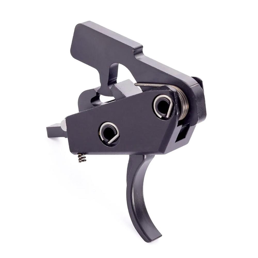 Wilson Combat AR Enhanced Trigger Unit Two Stage 4-4.5 lb Curved Black Picture of Wilson Combat Wilson Combat Enhanced Trigger Unit Two-Stage DLC Finish 4 - 4 1/2 LB.