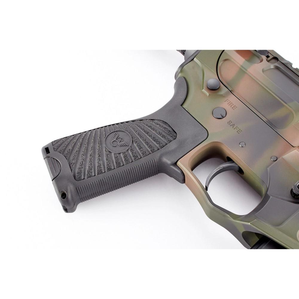Wilson Combat AR Platform Pistol Grip Black Starburst Picture of Wilson Combat Grip AR15/M16 WC/BCM Starburst Black