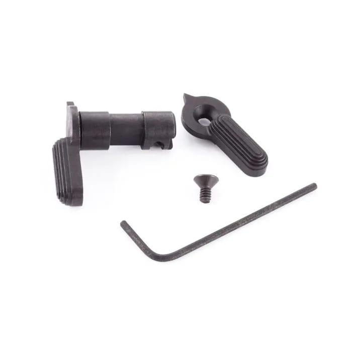 Wilson Combat Ambidextrous AR Safety Selector Multi Caliber - Black Picture of Wilson Combat Wilson Combat SAFETY SELECTOR AR PLATFORM AMBIDEXTROUS MULTI CAL BLACK