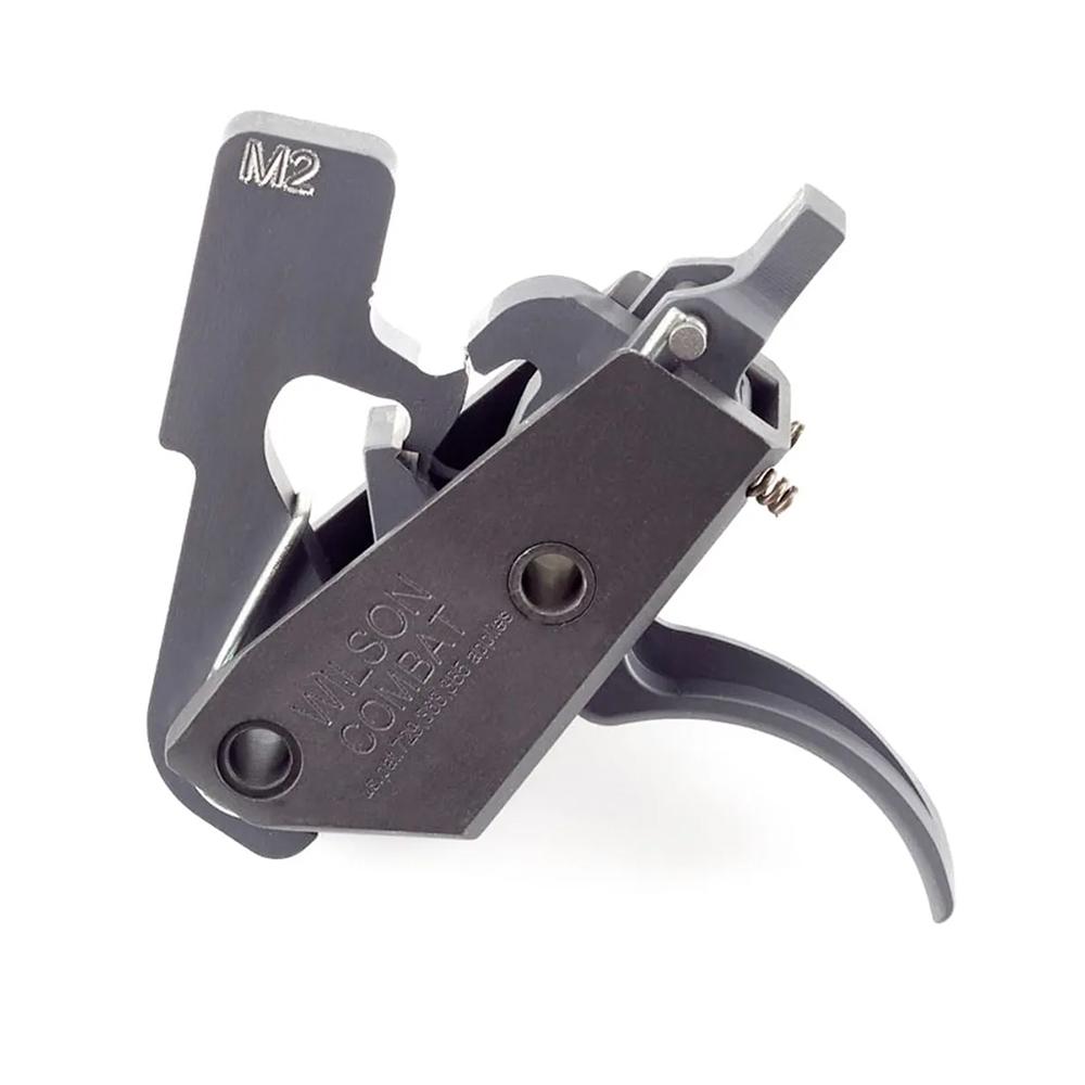 Wilson Combat AR Tactical Trigger Unit Two Stage 4-4.5 lb Curved Black Picture of Wilson Combat Wilson Combat TACTICAL TRIGGER UNIT AR PLATFORM TWO STAGE 4 - 4.5 LB.