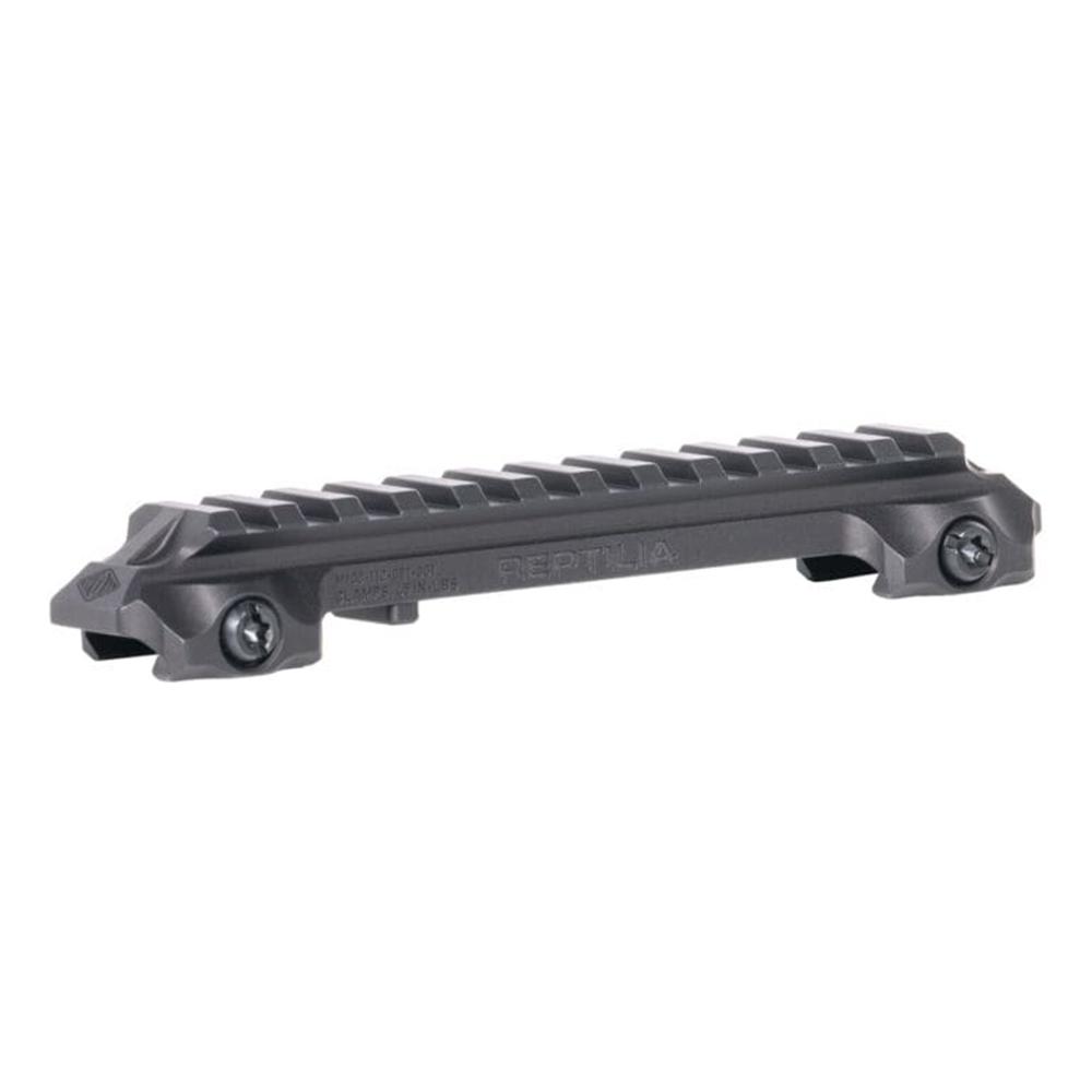 Reptilia RMU Mount 12 Slot .625" Black Picture of Reptilia Reptilia RMU MOUNT - 0.625 IN HEIGHT - 12 SLOT