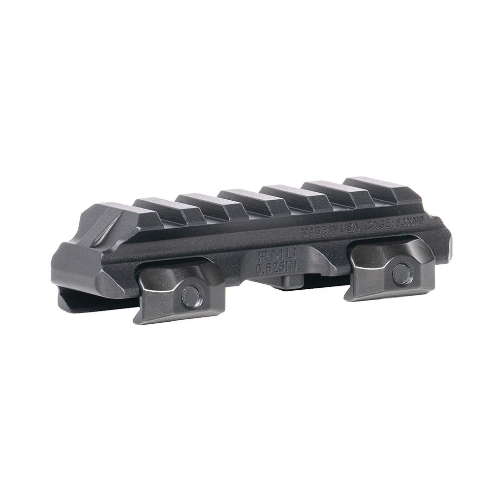 Reptilia RMU Mount 6 Slot .625" Black Picture of Reptilia Reptilia RMU MOUNT - 0.625 IN HEIGHT - 6 SLOT