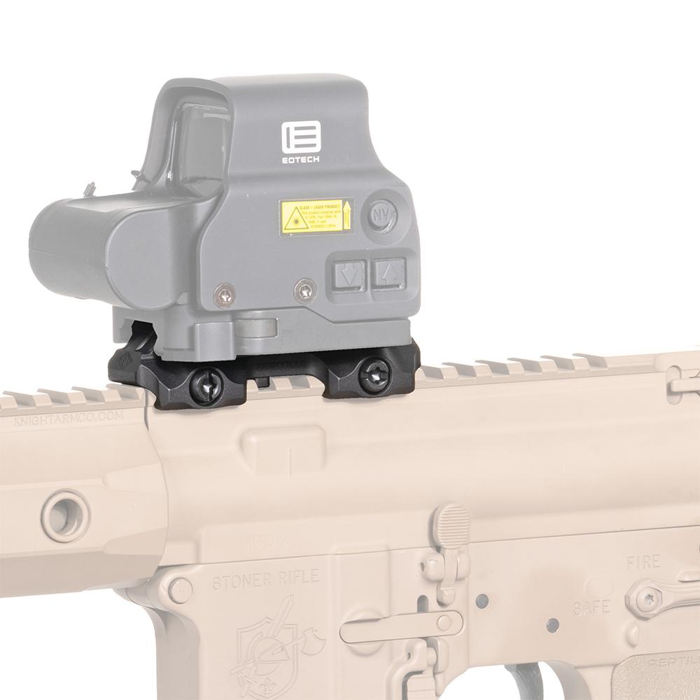 Reptilia RMU Mount 6 Slot .625" Black Picture of Reptilia Reptilia RMU MOUNT - 0.625 IN HEIGHT - 6 SLOT