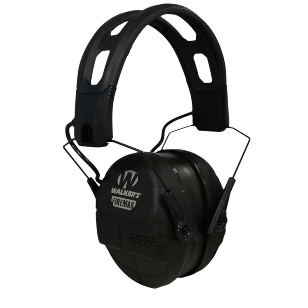 Walker's Firemax Bluetooth Electronic Ear Muffs 23dB Black Picture of Walkers Game Ear WALKERS FIREMAX BT BLUETOOTH MUFF