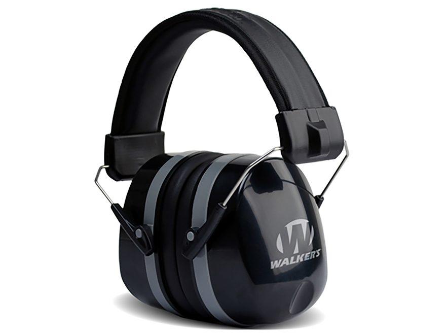 Walker's Premium Passive Folding Earmuff Picture of Walkers Game Ear PREMIUM PASSIVE FOLDING MUFF