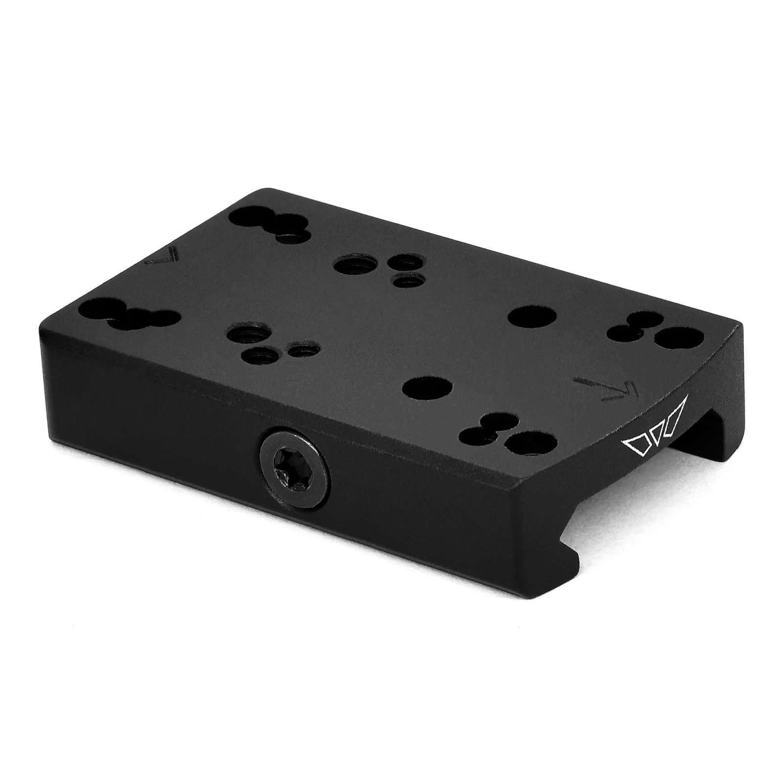 Warne Red Dot Riser Low Pro Reflex Mount - Black Picture of Warne Manufacturing Company Warne Red Dot Low Profile Reflex Mount
