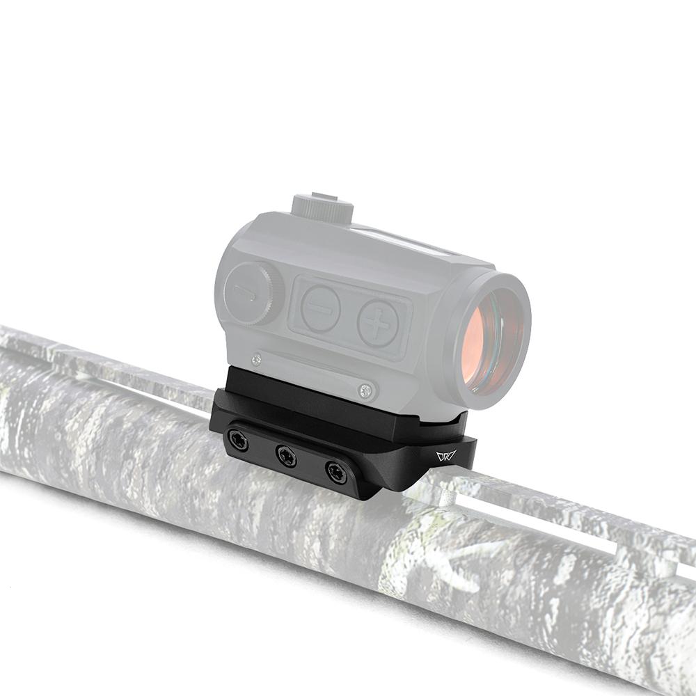 Warne Shotgun Rib Mount for Aimpoint T1-T2 Red Dot Black - MOUNT ONLY Picture of Warne Manufacturing Company Warne Shotgun Rib Mount Aimpoint T1-T2 Red Dot Blk