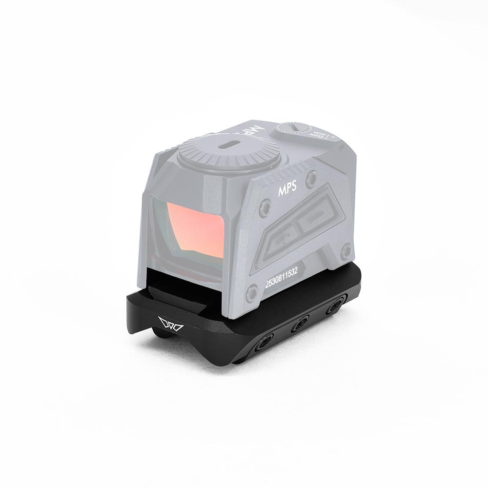 Warne Shotgun Rib Mount for Aimpoint ACRO Red Dot Black - MOUNT ONLY Picture of Warne Manufacturing Company Warne Shotgun Rib Mount Aimpoint ACRO Red Dot Blk