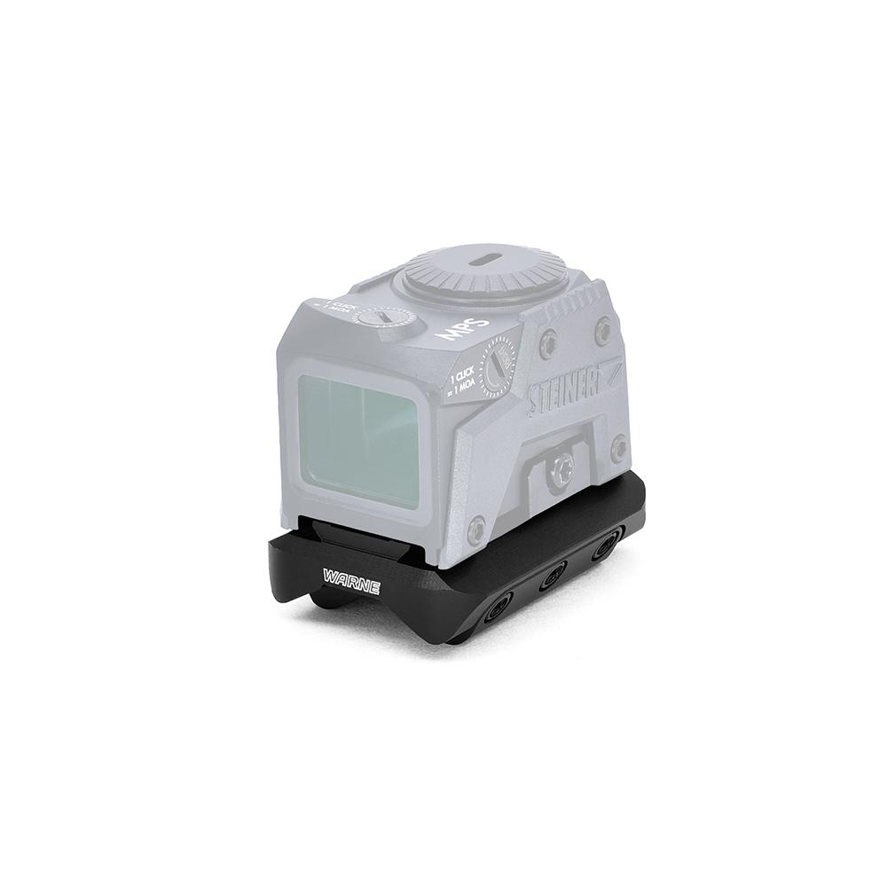 Warne Shotgun Rib Mount for Aimpoint ACRO Red Dot Black - MOUNT ONLY Picture of Warne Manufacturing Company Warne Shotgun Rib Mount Aimpoint ACRO Red Dot Blk